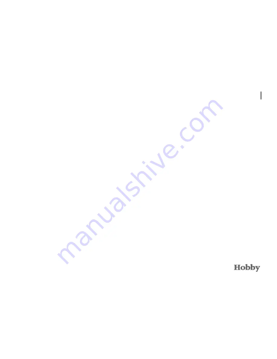 Hobby 555 FS Owner'S Manual Download Page 3