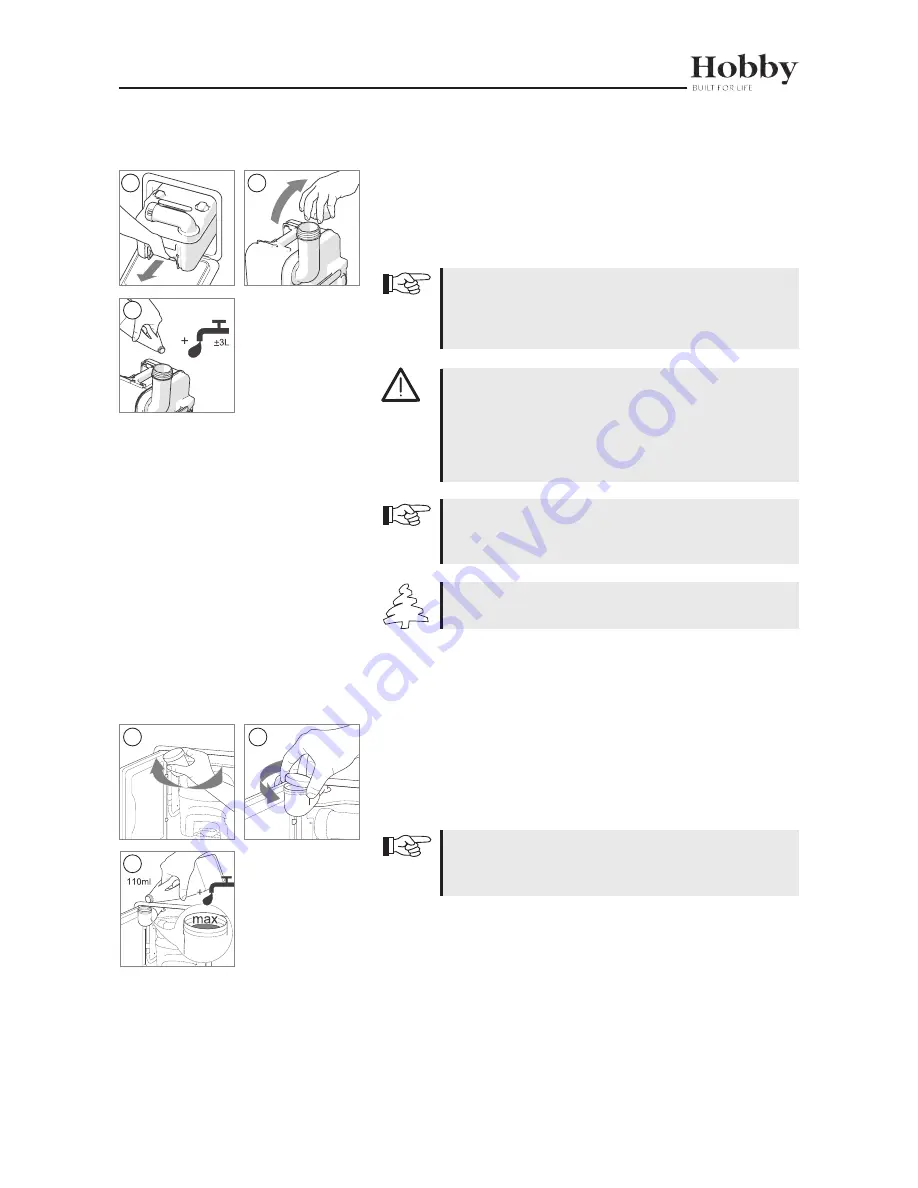 Hobby DE LUXE 2018 Operating Manual Download Page 110