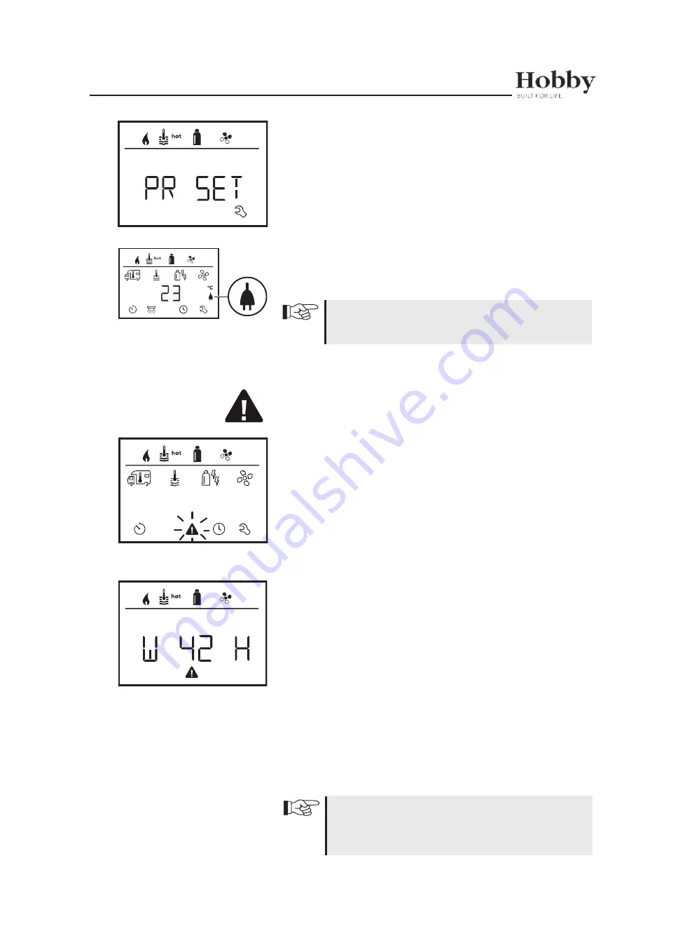 Hobby DE LUXE 2022 Operation Manual Download Page 130