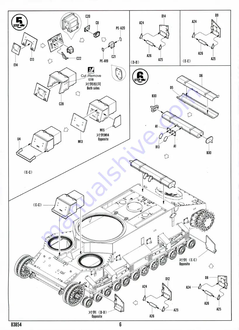 HobbyBoss 83854 Скачать руководство пользователя страница 6