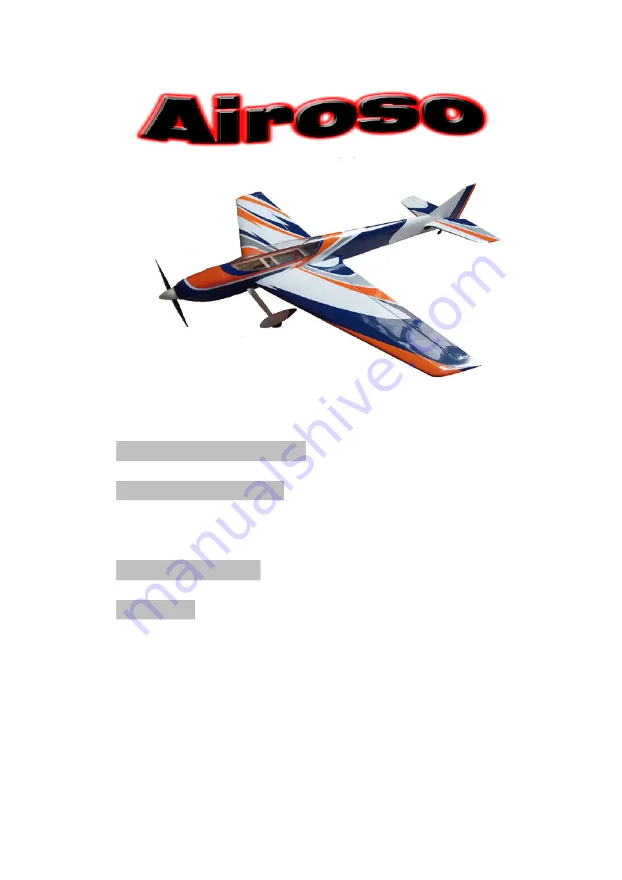 HobbyKing 9110000008 Manual Download Page 1