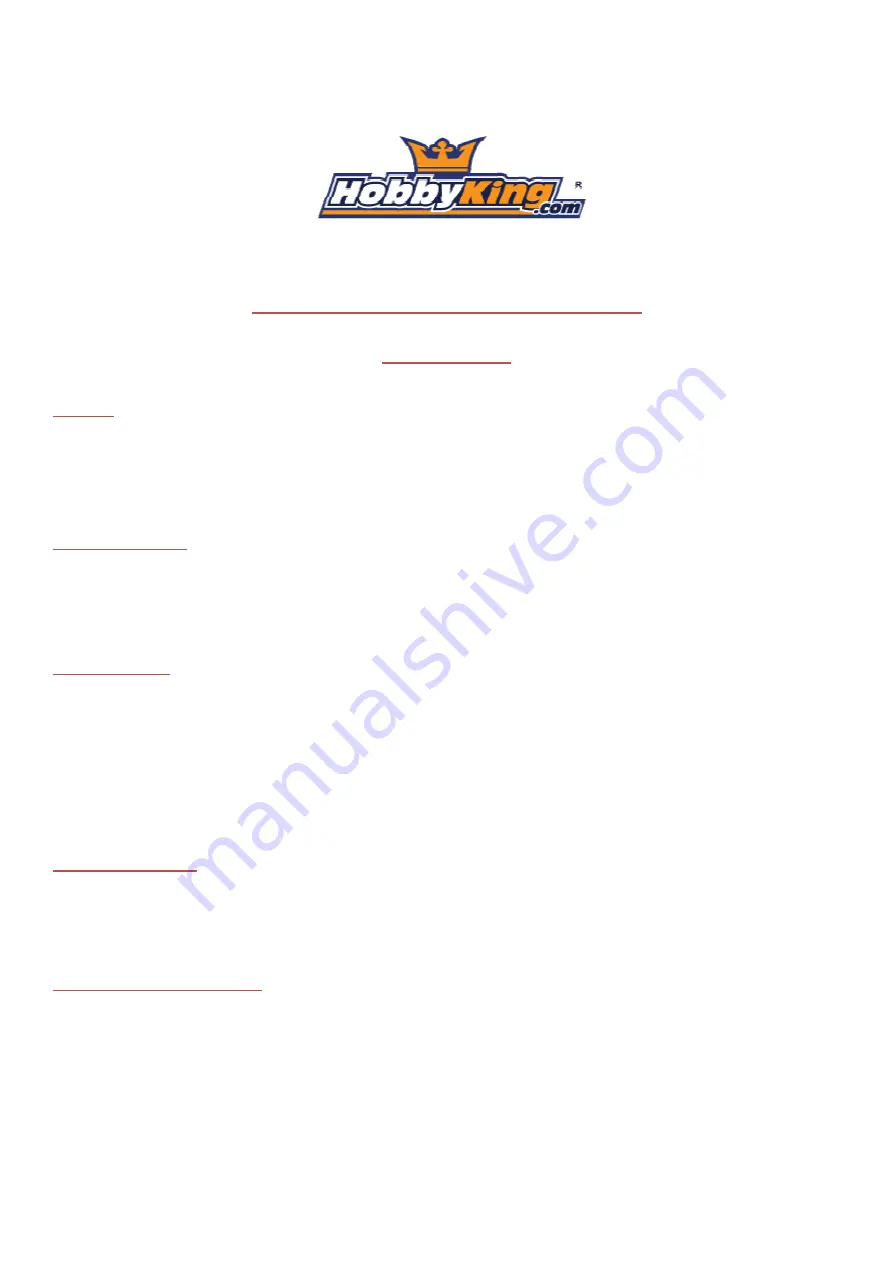 HobbyKing ORANGE R616XN User Manual Download Page 1