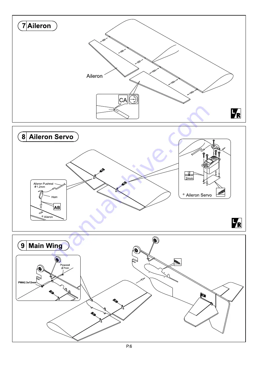 HobbyKing YAK 54 EP ARF Instruction Manual Download Page 7