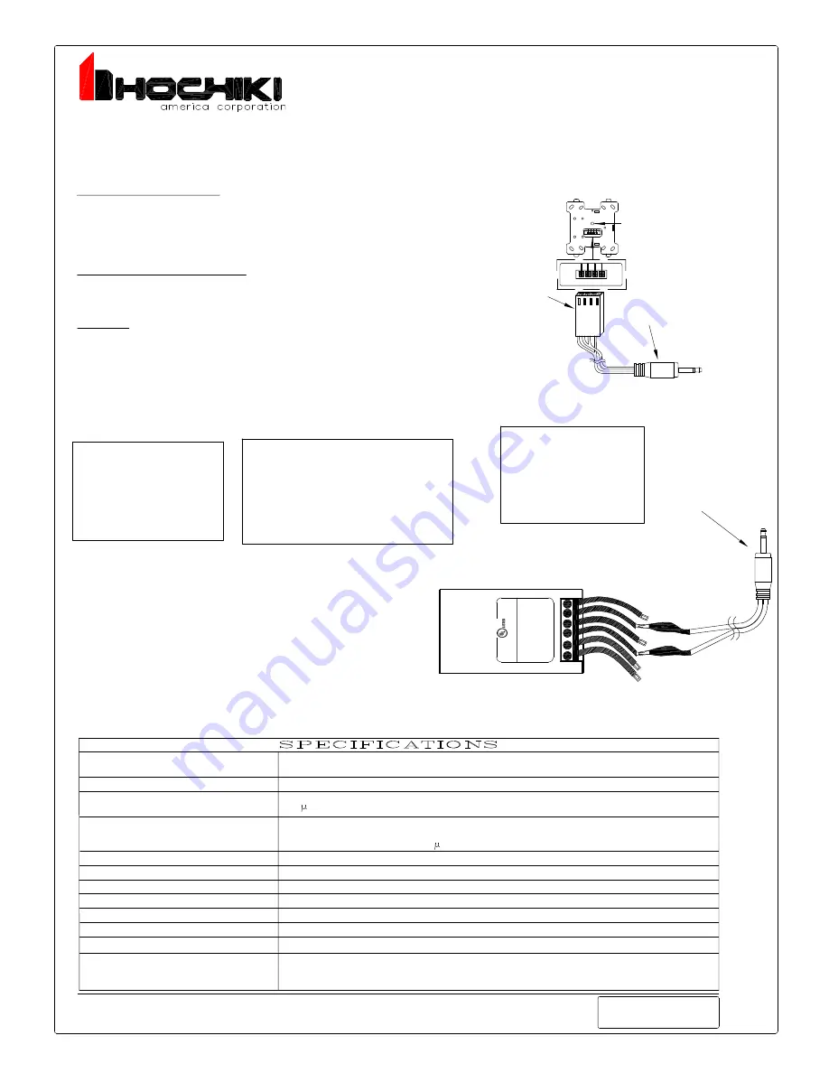 Hochiki DCP-FRCME-EEPROM Скачать руководство пользователя страница 1