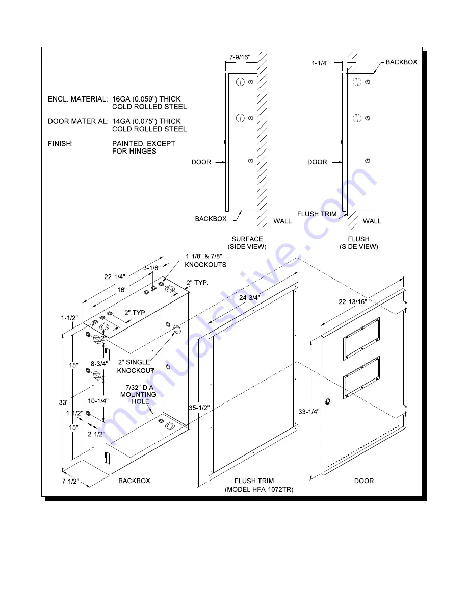 Hochiki HCP 1000 Series Installation And Operation Manual Download Page 10