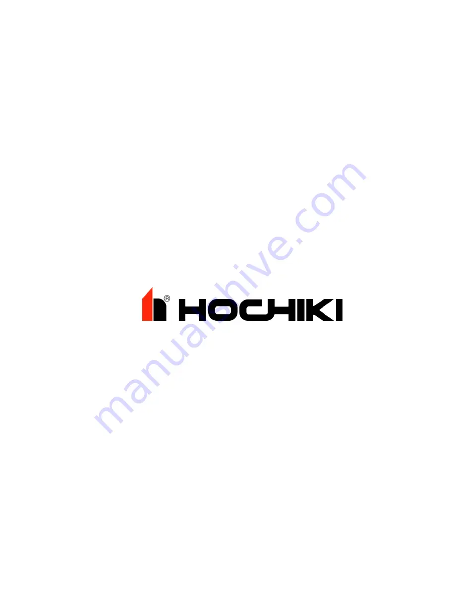 Hochiki IFD-E(Exd) User Manual Download Page 1