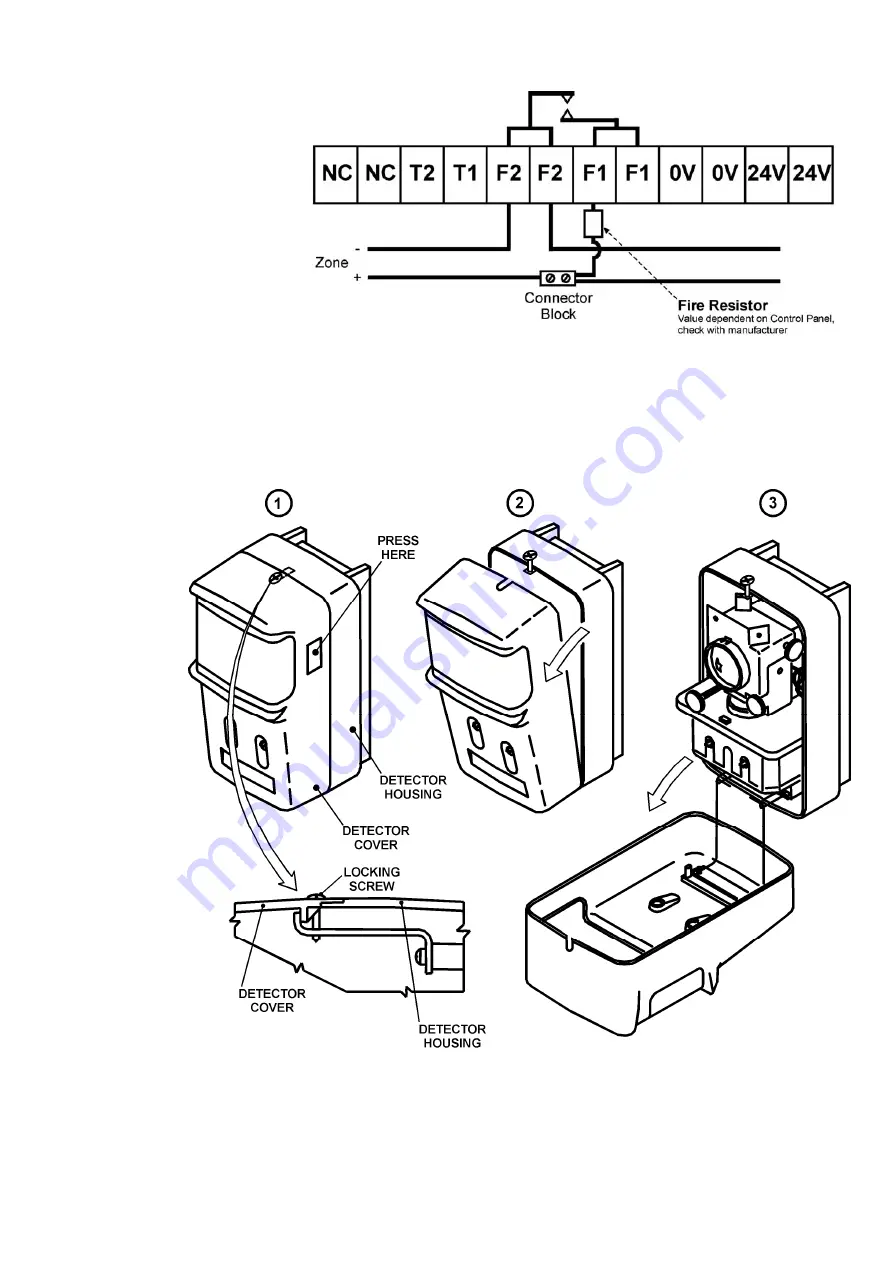 Hochiki SPC-E Mounting Manual Download Page 2