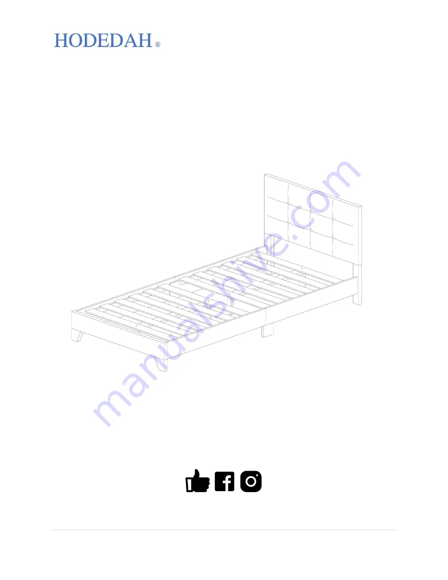 Hodedah HI 681 Assembly Instructions Manual Download Page 12