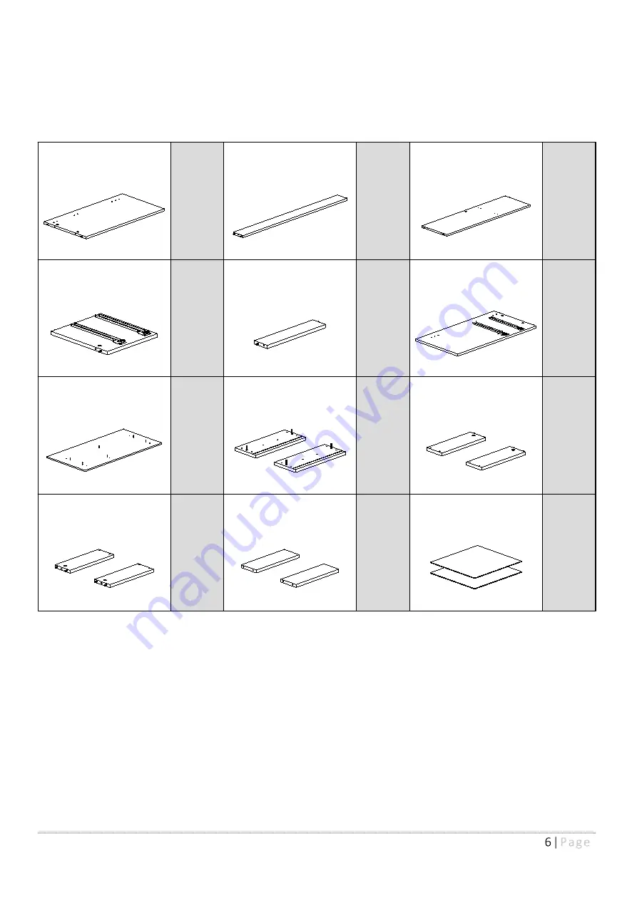 Hodedah HI425-G Assembly Instructions Manual Download Page 6