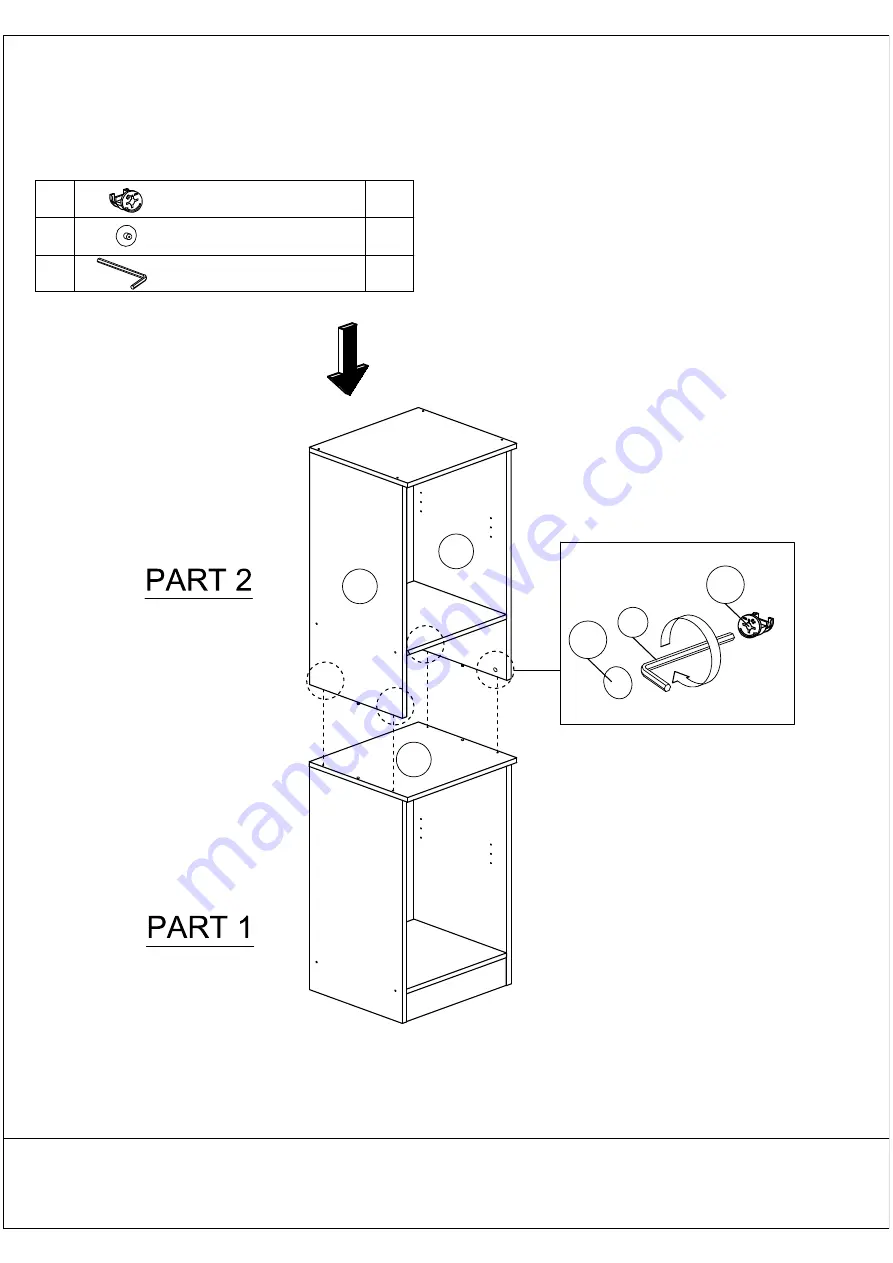 Hodedah HIK 93 Assembly Instructions Manual Download Page 16