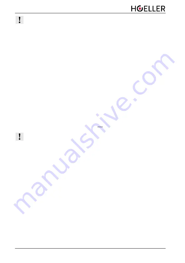 HOELLER Hot Well GN1 User Manual Download Page 6