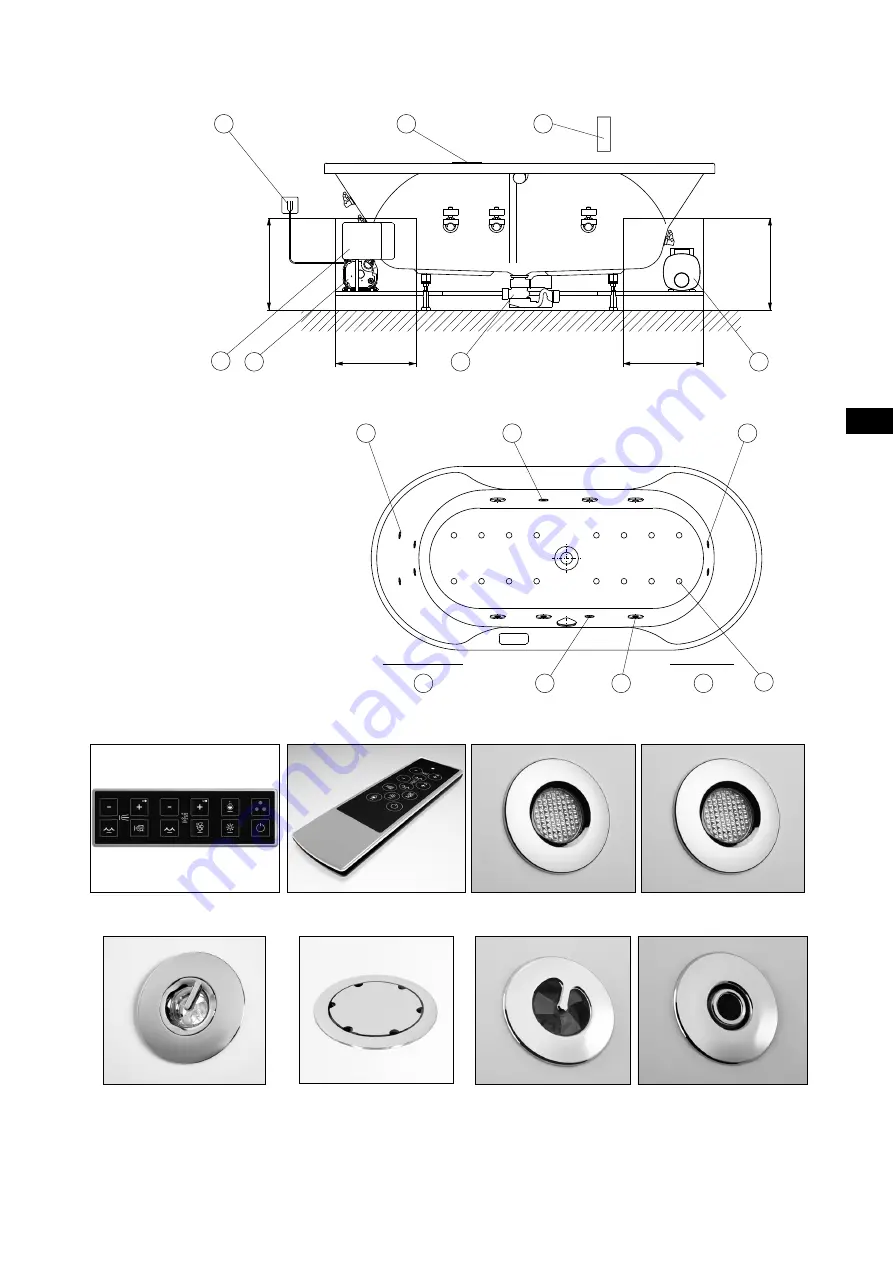 HOESCH Whirlsystem Reviva II Installation And Operation Instructions Manual Download Page 7