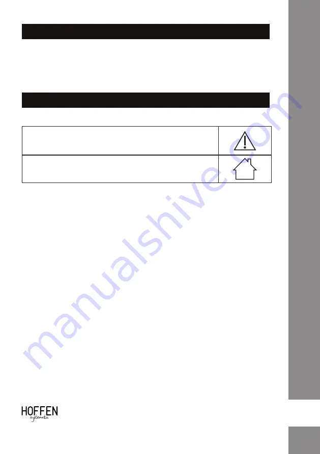 HOFFEN A800WJ-H060 Instruction Manual Download Page 25