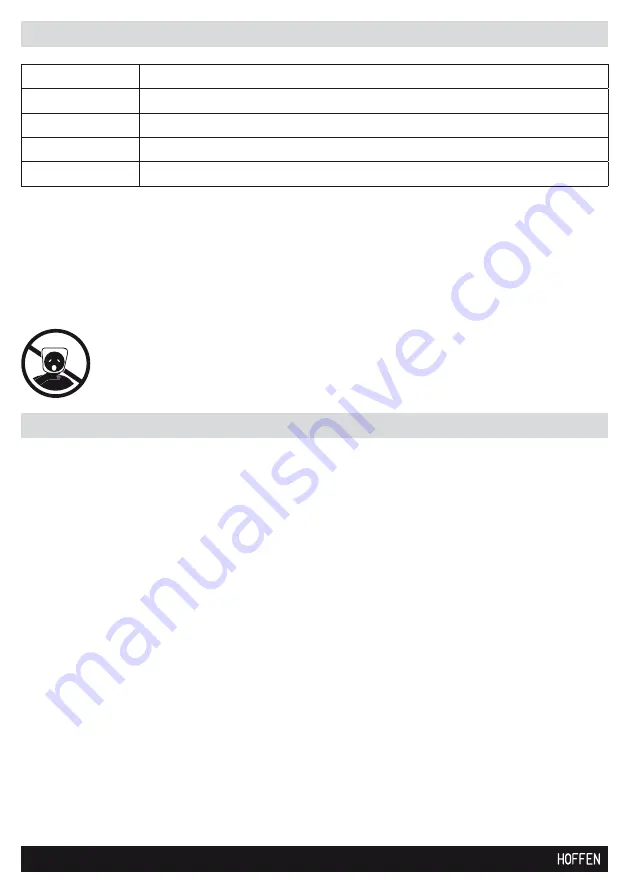 HOFFEN AF-9358 Instruction Manual Download Page 10