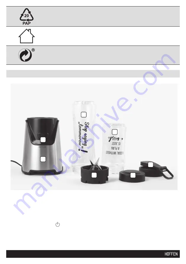 HOFFEN FB-9008 Instruction Manual Download Page 8