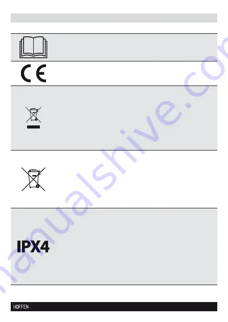 HOFFEN FB-9540 Instruction Manual Download Page 7