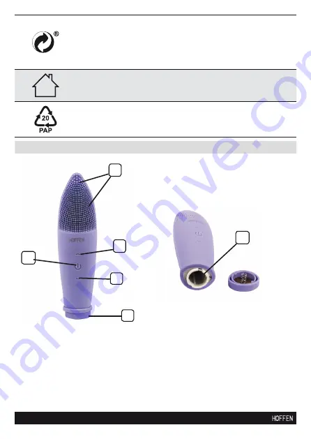 HOFFEN FB-9540 Instruction Manual Download Page 8