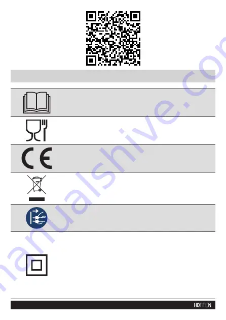 HOFFEN HB-0542 Instruction Manual Download Page 10