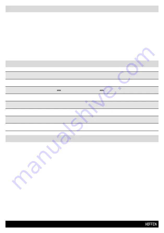 HOFFEN KS-7180-17G Instruction Manual Download Page 14