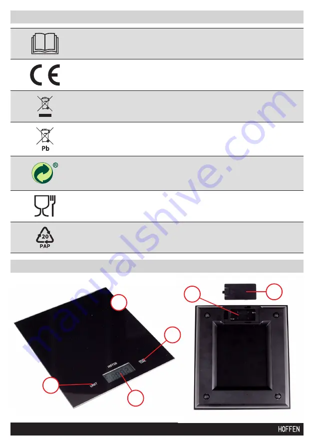 HOFFEN KS-9558 Instruction Manual Download Page 16