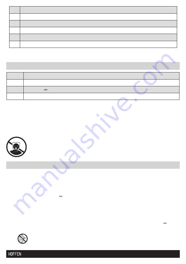 HOFFEN KS-9558 Instruction Manual Download Page 17