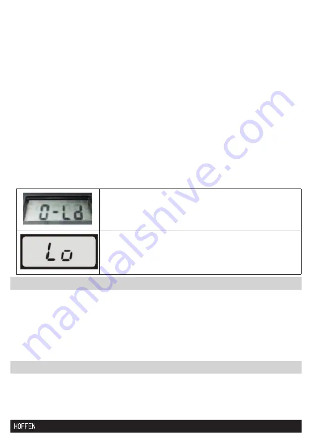 HOFFEN KS-9558 Instruction Manual Download Page 19