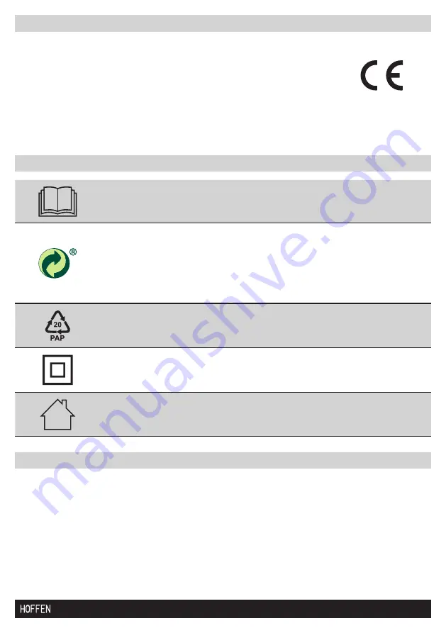 HOFFEN LY-T17 Instruction Manual Download Page 19