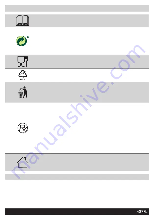 HOFFEN MC25CV Instruction Manual Download Page 24