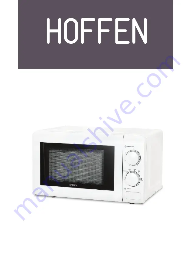 HOFFEN MM20LD-H092 Instruction Manual Download Page 1