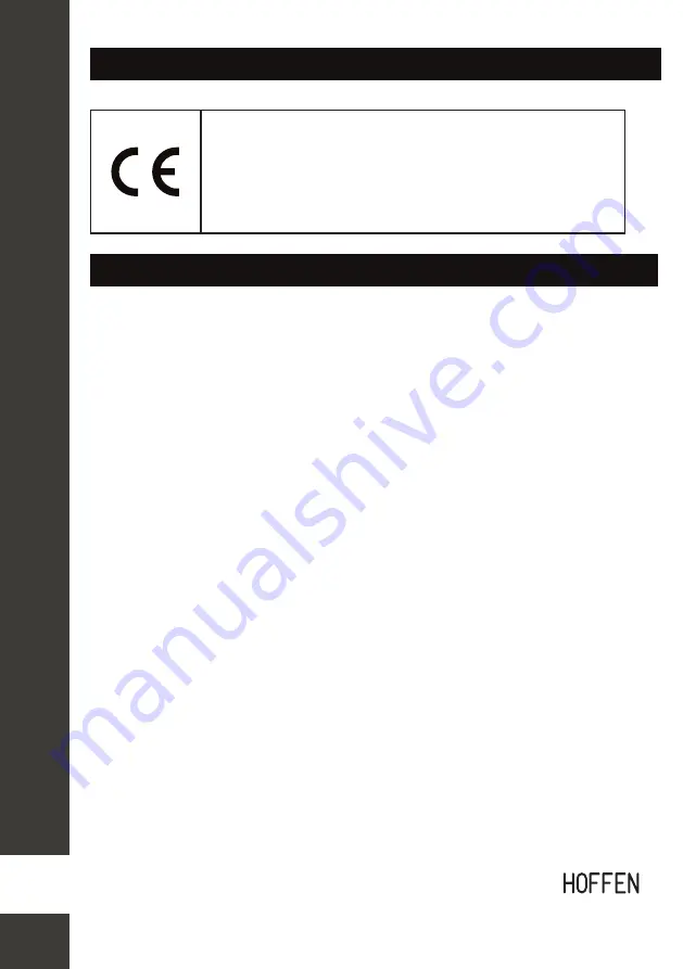 HOFFEN SVD-H114 Instruction Manual Download Page 16