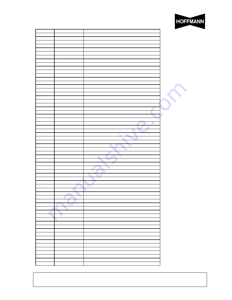 Hoffmann BH 556 Service And Instruction Manual Download Page 8