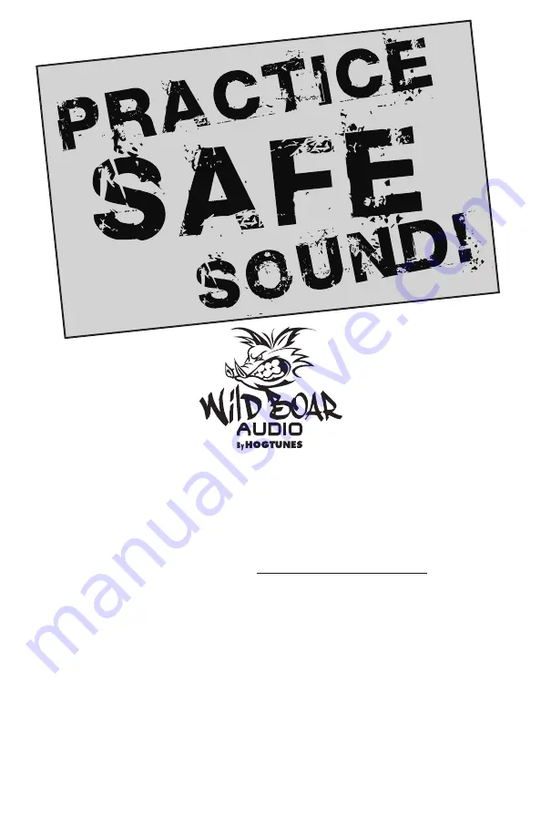 Hogtunes WILD BOAR AUDIO WBA ULTRA KIT RG Installation Manual Download Page 12