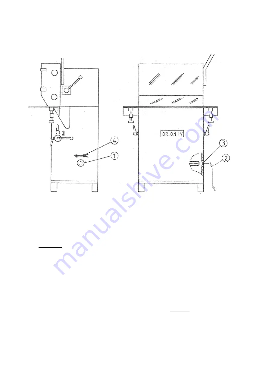 Hohner ORION 4 Operating Instructions/Spare Parts List Download Page 13