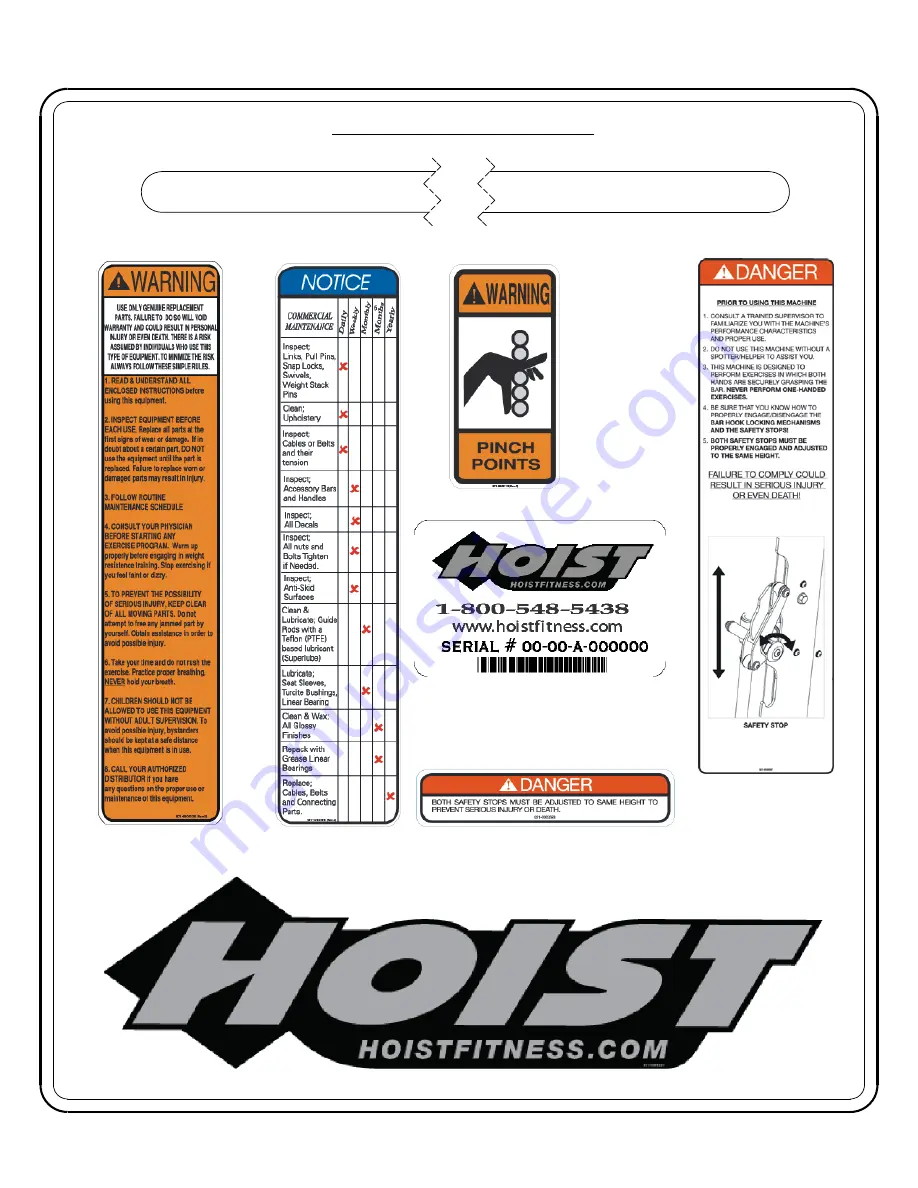 Hoist Fitness CF-3753 Скачать руководство пользователя страница 29