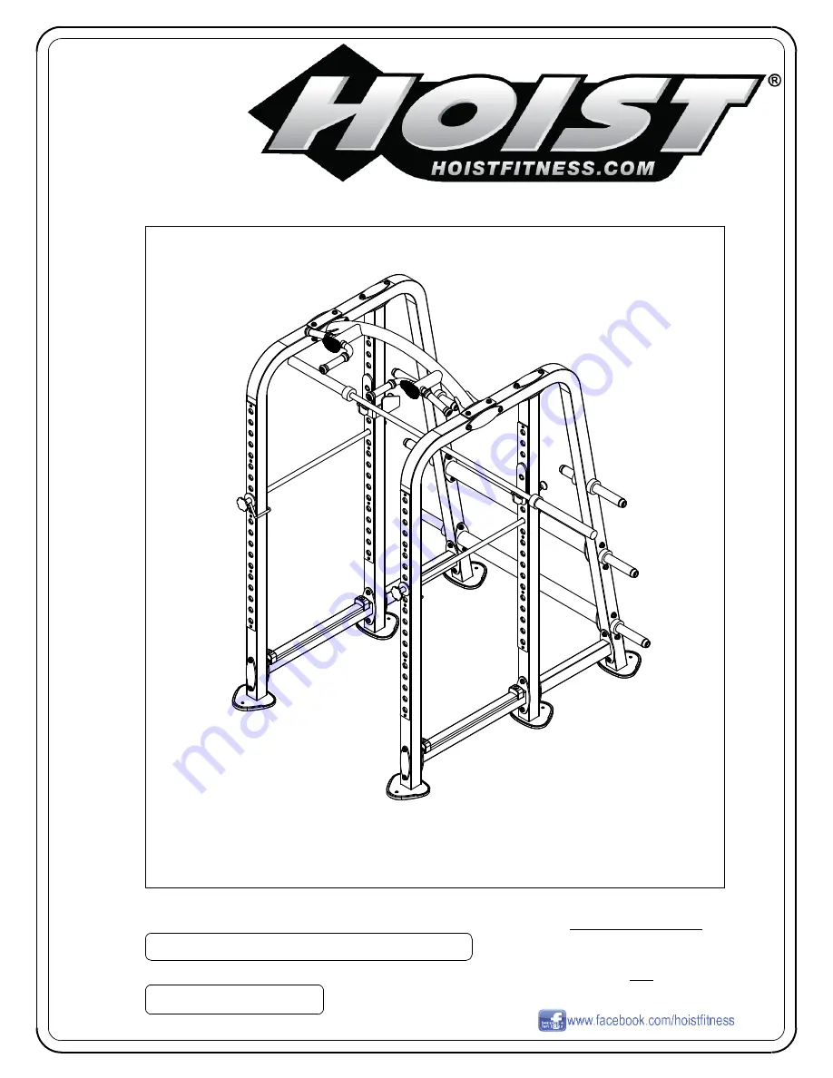 Hoist Fitness CF Commercial Freeweight CF-3364 Скачать руководство пользователя страница 1