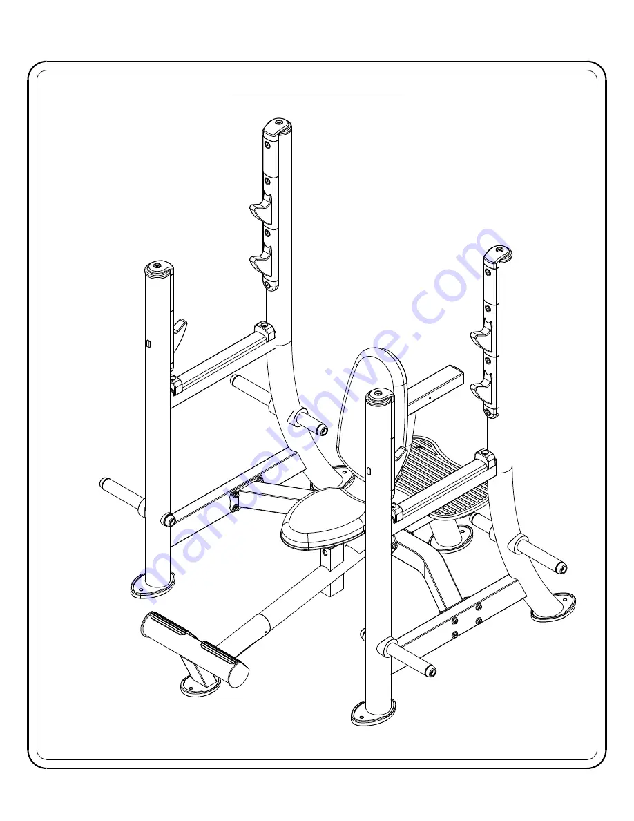 Hoist Fitness CF Commercial Freeweight CF-3860 Owner'S Manual Download Page 5