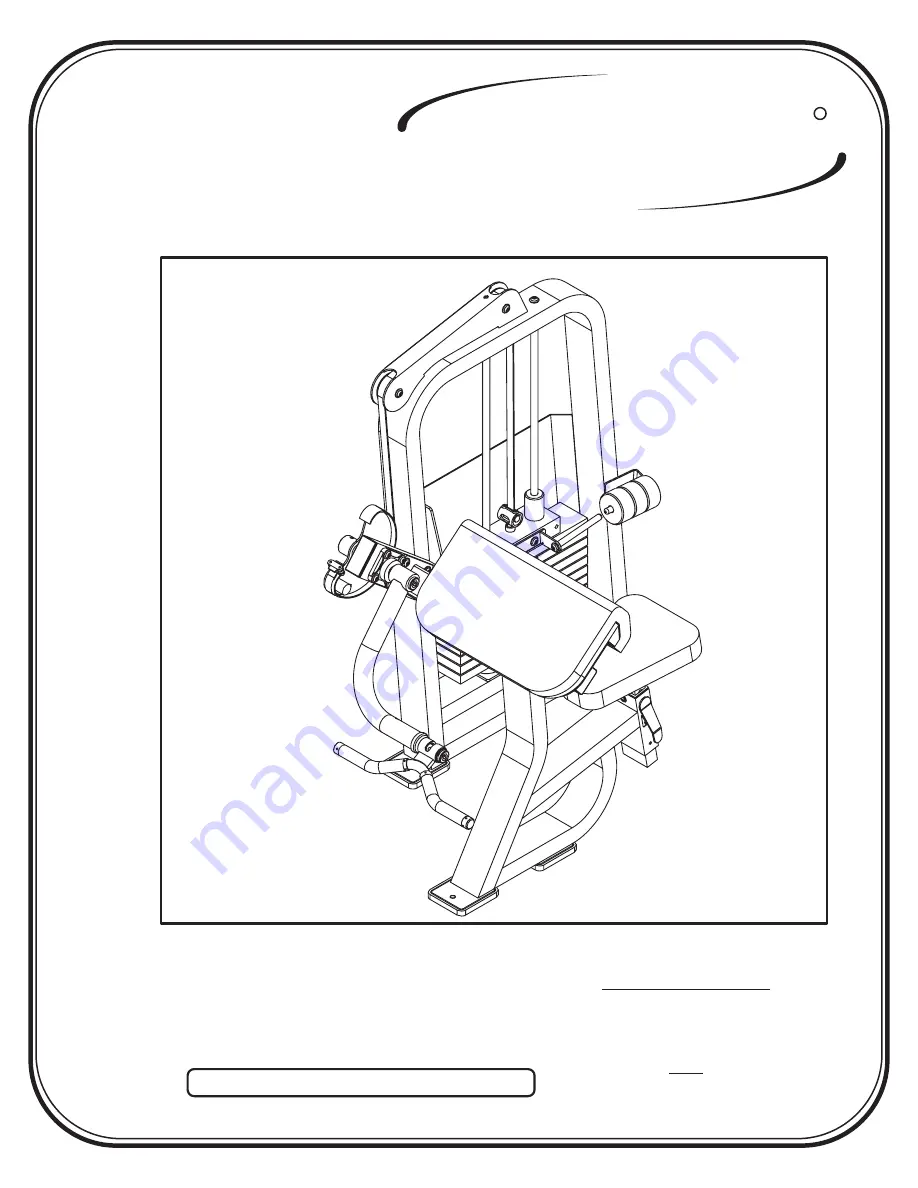 Hoist Fitness CL-2103 Owner'S Manual Download Page 1