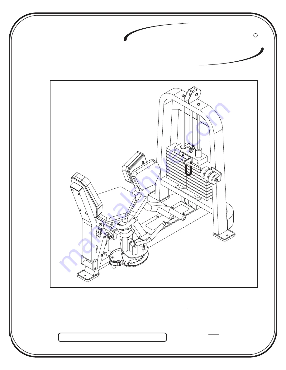 Hoist Fitness CL-2406 Скачать руководство пользователя страница 1