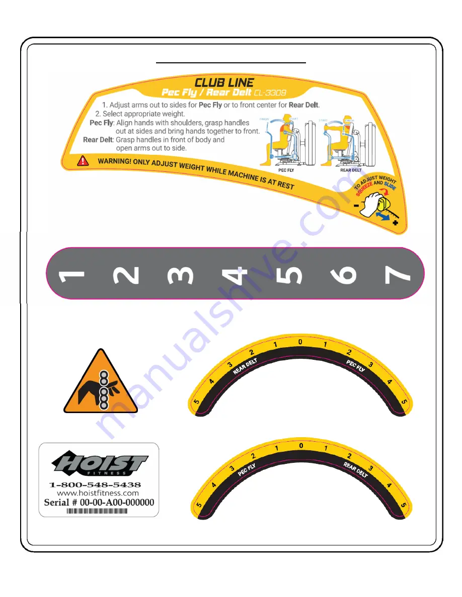 Hoist Fitness CL-3309 Скачать руководство пользователя страница 34