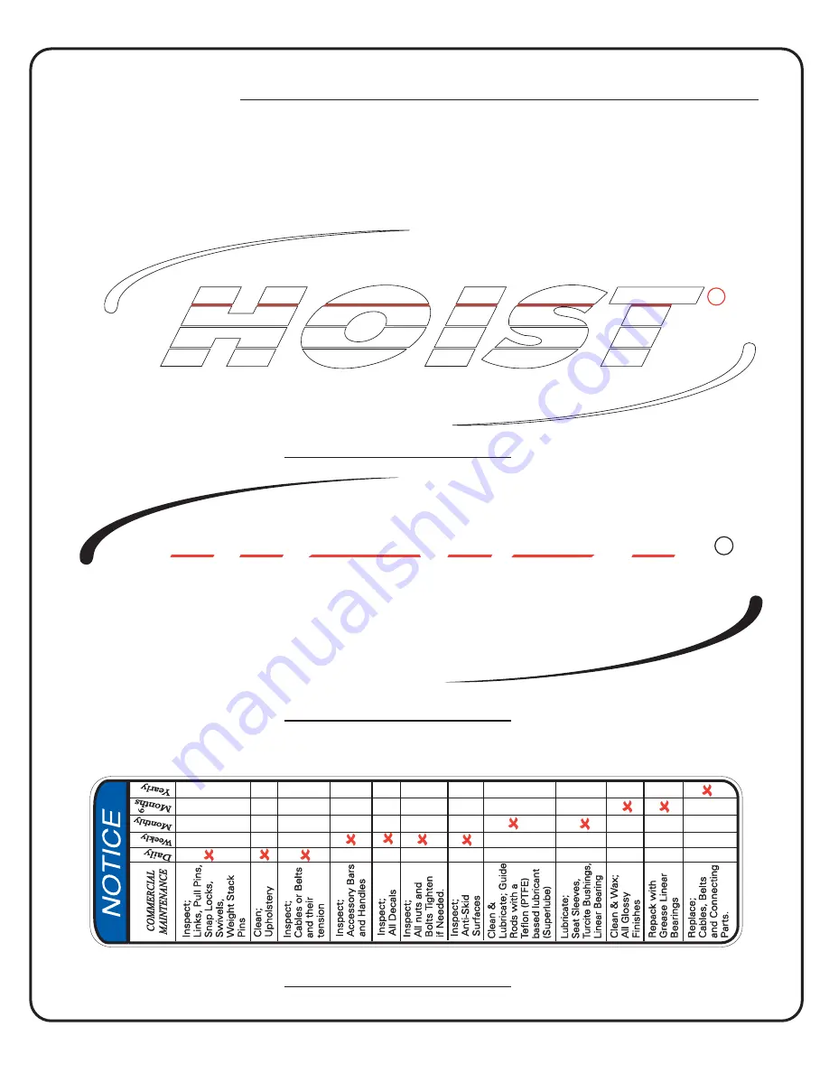 Hoist Fitness dual 500 Assembly Instruction Manual Download Page 23