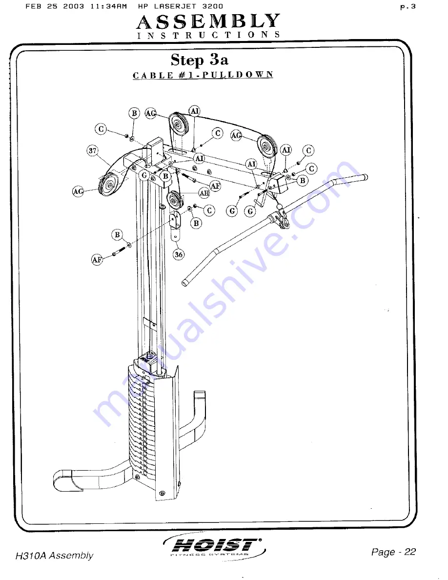 Hoist Fitness H310A Скачать руководство пользователя страница 21