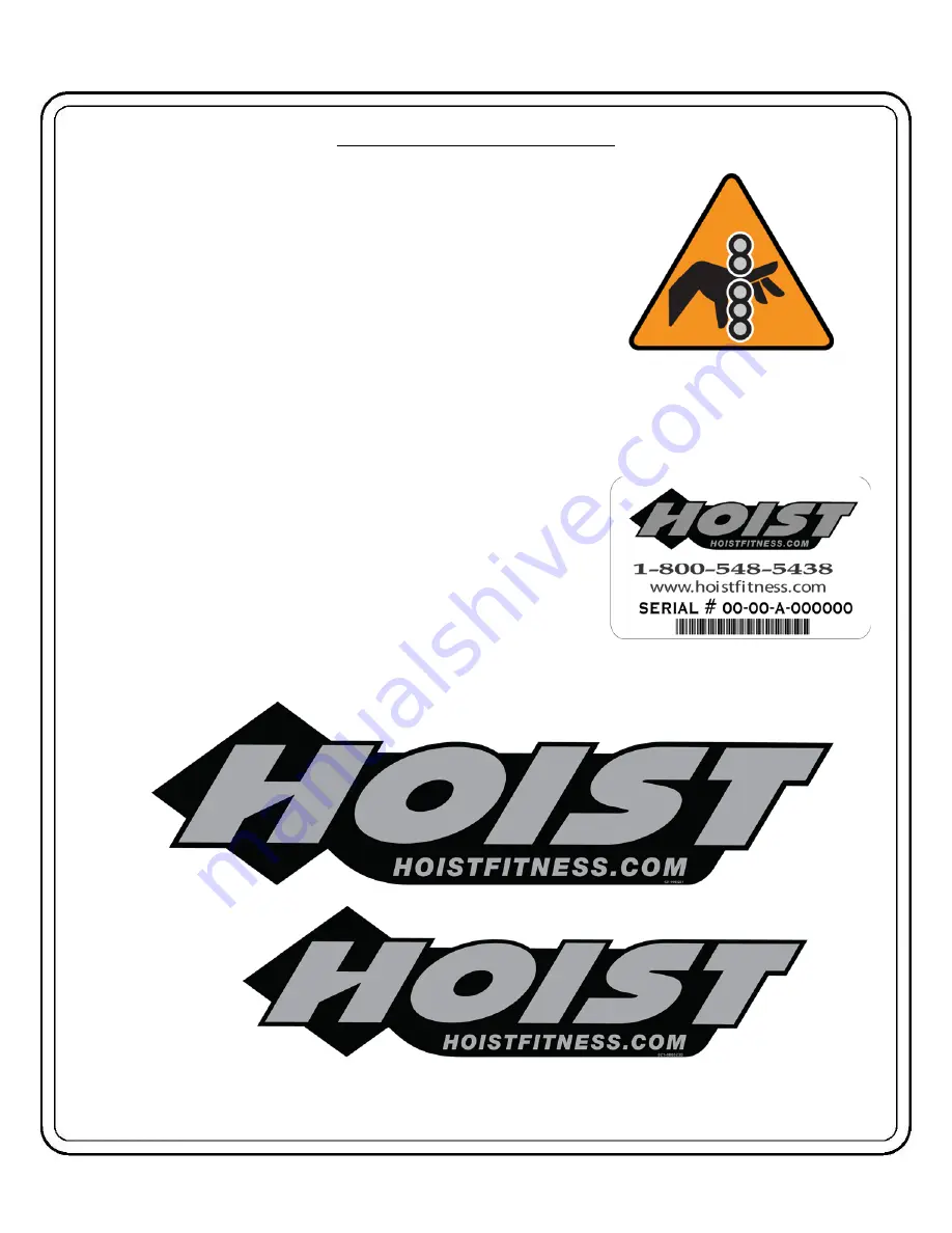 Hoist Fitness HF-5962 Owner'S Manual Download Page 20