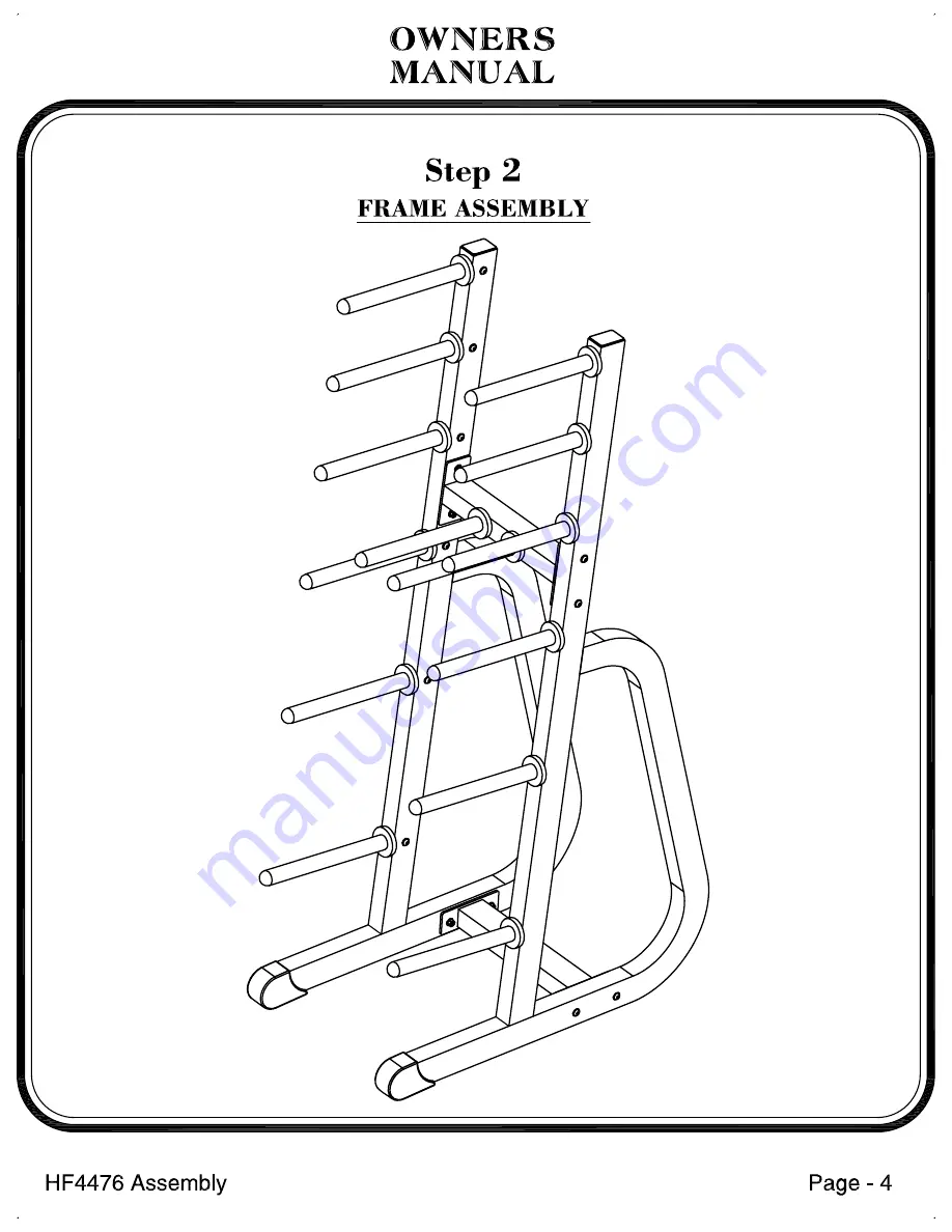 Hoist Fitness HF4476 Owner'S Manual Download Page 5