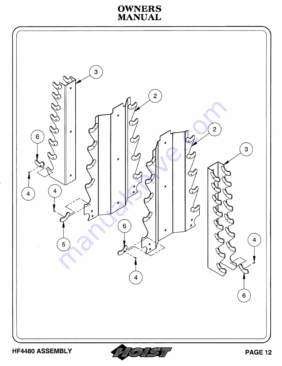 Hoist Fitness HF4480 Скачать руководство пользователя страница 13