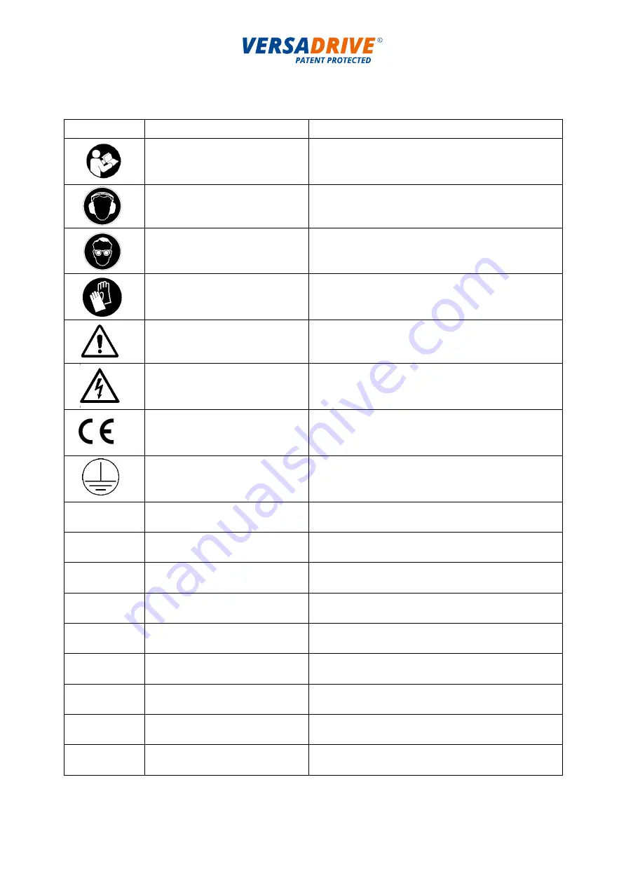 Holemaker Technology VERSADRIVE V125T Instruction Manual Download Page 11