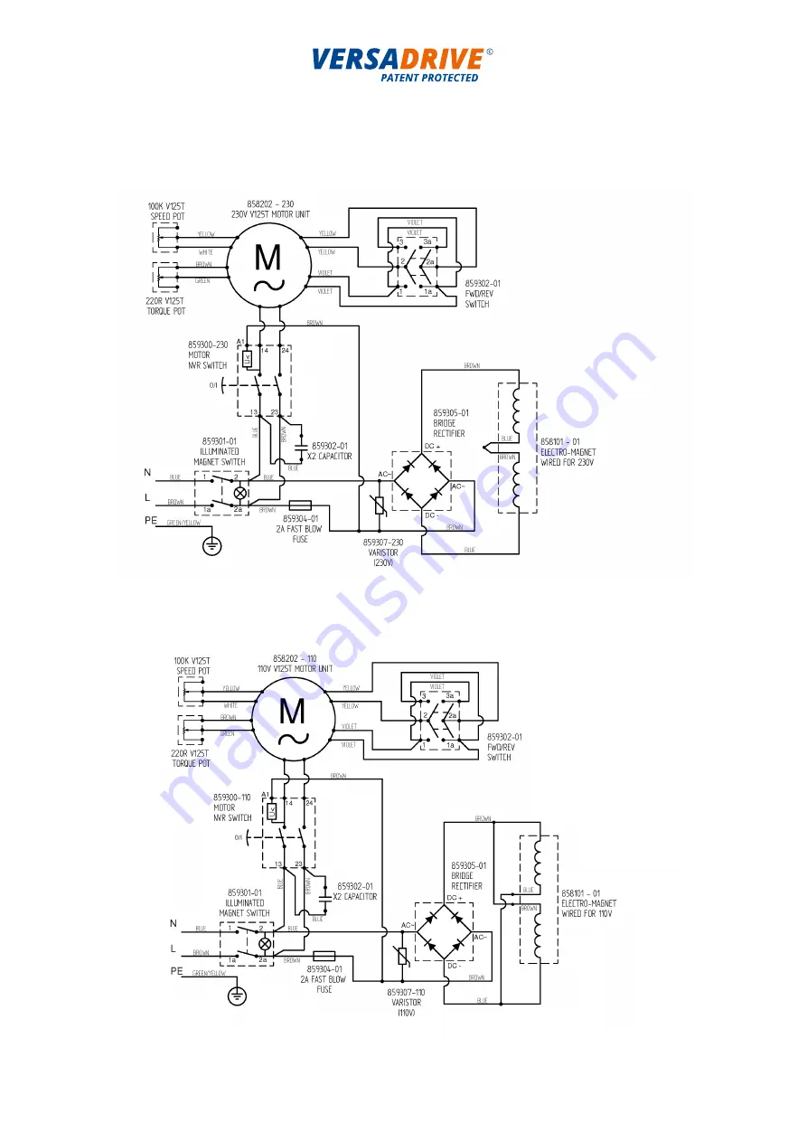 Holemaker Technology VERSADRIVE V125T Скачать руководство пользователя страница 46