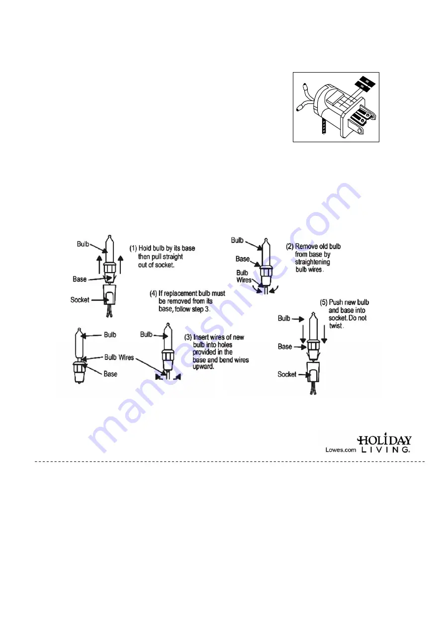 Holiday Living 0677463 Manual Download Page 5