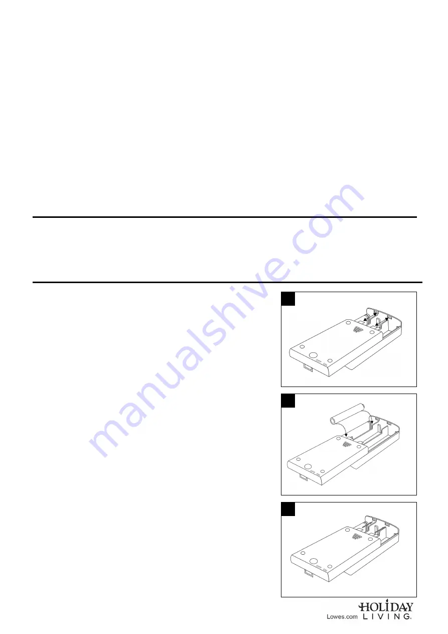 Holiday Living Y300-1616000015-CY Quick Start Manual Download Page 7