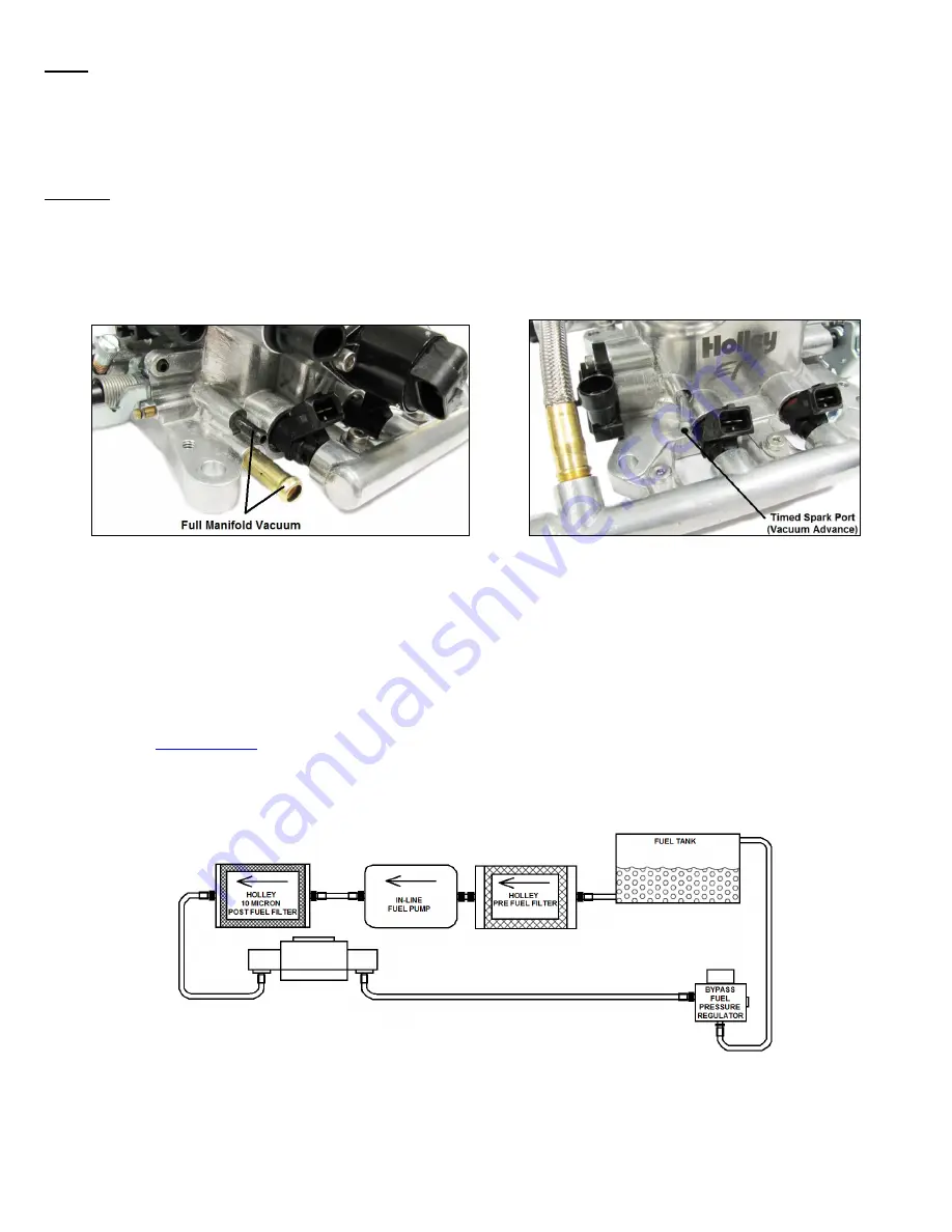 Holley 550-407 Installation Manual Download Page 8