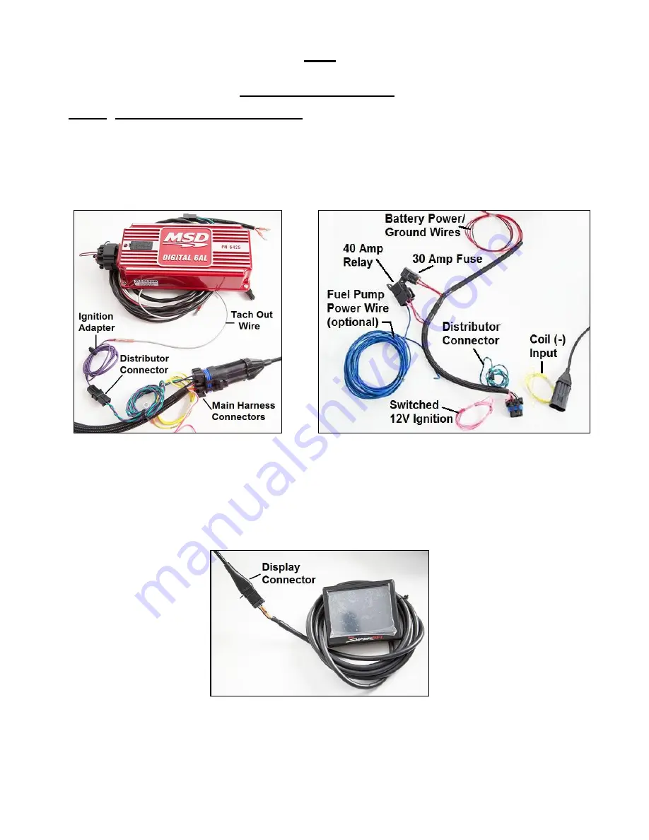 Holley Sniper EFI 550-510 Quick Start Manual Download Page 6